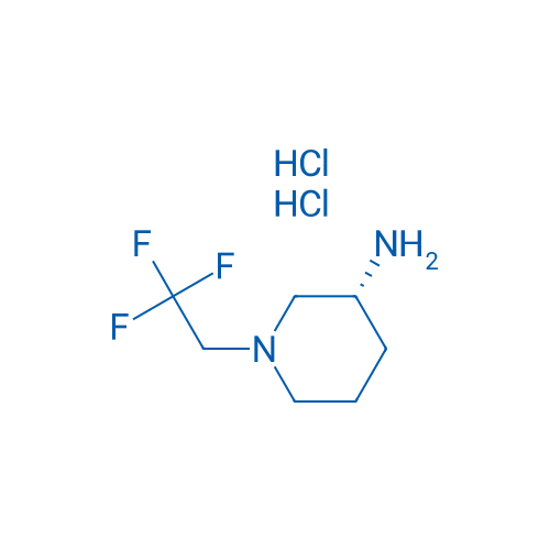 (R)-1-(2,2,2-Trifluoroethyl)piperidin-3-amine dihydrochloride 1g