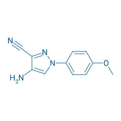4-Amino-1-(4-methoxyphenyl)-1H-pyrazole-3-carbonitrile 250mg