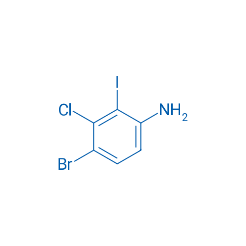 4-Bromo-3-chloro-2-iodoaniline 1g