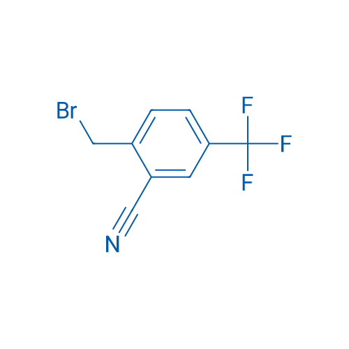 2-(Bromomethyl)-5-(trifluoromethyl)benzonitrile 100mg