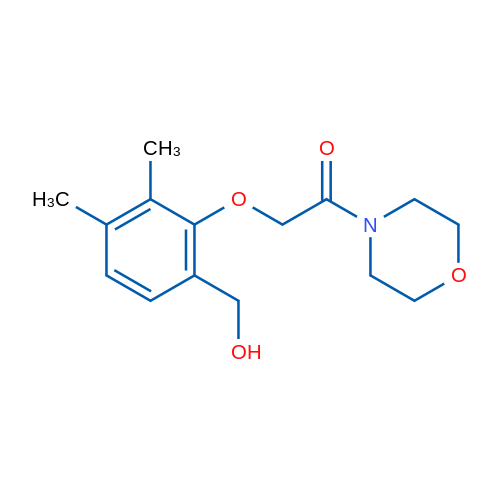 2-(6-(Hydroxymethyl)-2,3-dimethylphenoxy)-1-morpholinoethanone 1g
