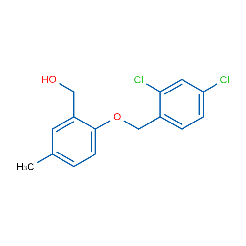 (2-((2,4-Dichlorobenzyl)oxy)-5-methylphenyl)methanol 1g
