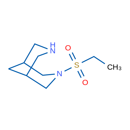 3-(Ethylsulfonyl)-3,7-diazabicyclo[3.3.1]nonane 1g