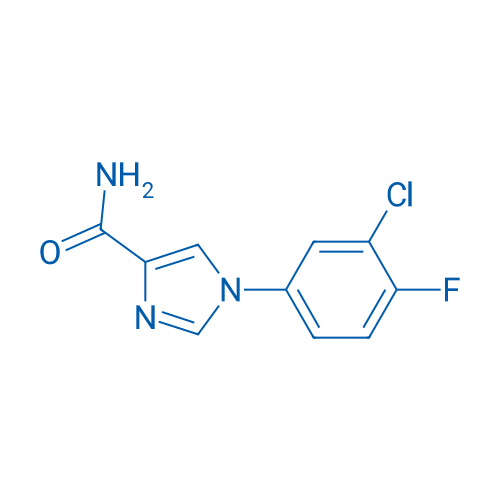 1-(3-Chloro-4-fluorophenyl)-1H-imidazole-4-carboxamide 1g