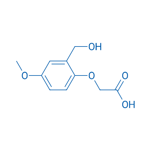 2-(2-(Hydroxymethyl)-4-methoxyphenoxy)acetic acid 1g