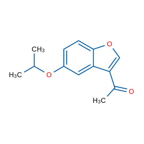 1-(5-Isopropoxybenzofuran-3-yl)ethanone 1g