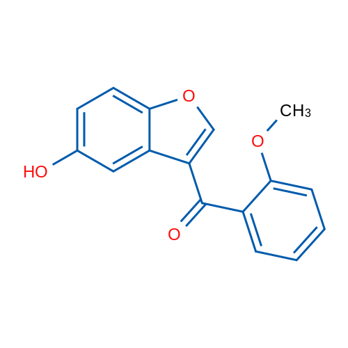 (5-Hydroxybenzofuran-3-yl)(2-methoxyphenyl)methanone 1g