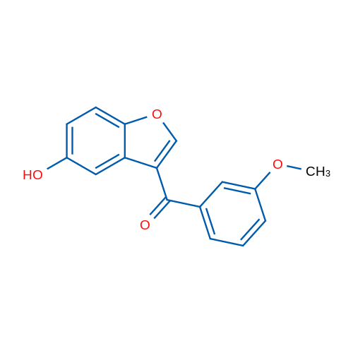 (5-Hydroxybenzofuran-3-yl)(3-methoxyphenyl)methanone 1g