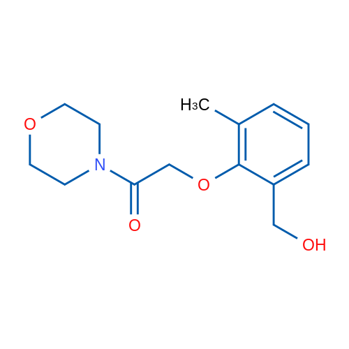 2-(2-(Hydroxymethyl)-6-methylphenoxy)-1-morpholinoethanone 5g