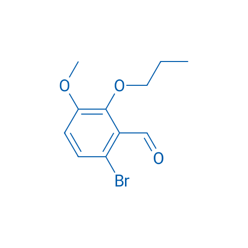 6-Bromo-3-methoxy-2-propoxybenzaldehyde 1g
