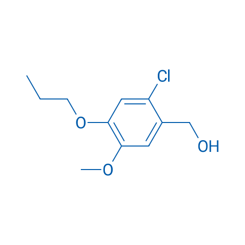 (2-Chloro-5-methoxy-4-propoxyphenyl)methanol 1g