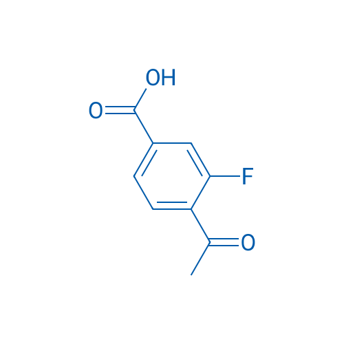 4-Acetyl-3-fluorobenzoic acid 250mg