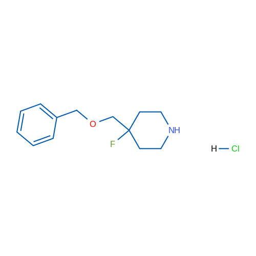 4-((Benzyloxy)methyl)-4-fluoropiperidine hydrochloride 1g
