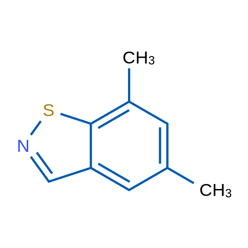 5,7-Dimethylbenzo[d]isothiazole 1g