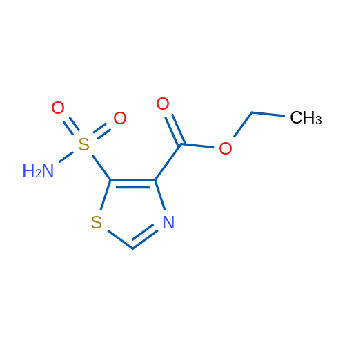 Ethyl 5-sulfamoyl-1,3-thiazole-4-carboxylate 1g
