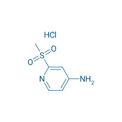 2-(Methylsulfonyl)pyridin-4-amine hydrochloride 250mg