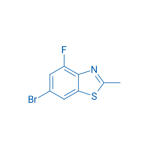 6-Bromo-4-fluoro-2-methyl-1,3-benzothiazole 250mg