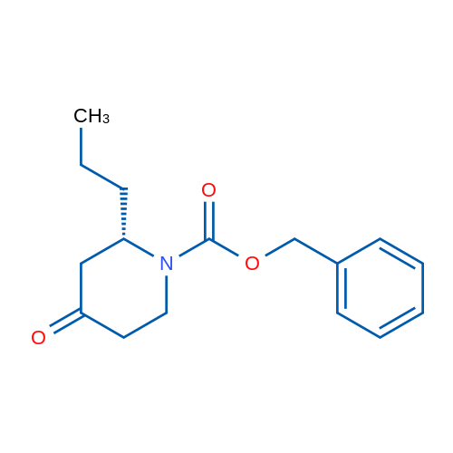 (S)-Benzyl 4-oxo-2-propylpiperidine-1-carboxylate 1g