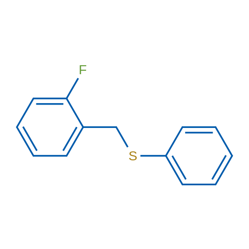 (2-Fluorobenzyl)(phenyl)sulfane 1g
