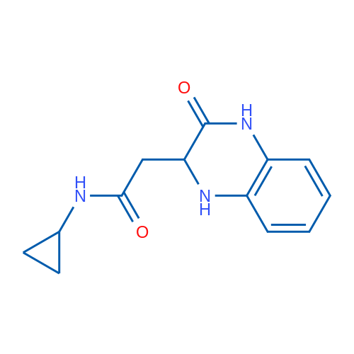 N-CYclopropyl-2-(3-oxo-1,2,3,4-tetrahydroquinoxalin-2-yl)acetamide 1g