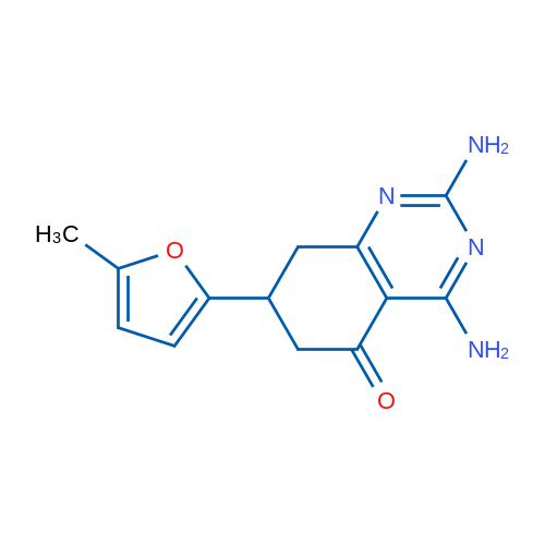 2,4-DIamino-7-(5-methyl-2-furyl)-7,8-dihydroquinazolin-5(6h)-one 1g