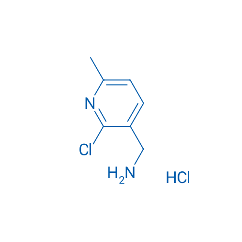 (2-Chloro-6-methylpyridin-3-yl)methanamine hydrochloride 250mg
