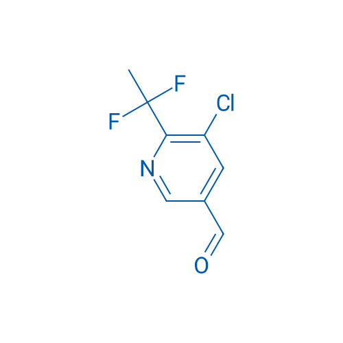 5-Chloro-6-(1,1-difluoroethyl)nicotinaldehyde 100mg