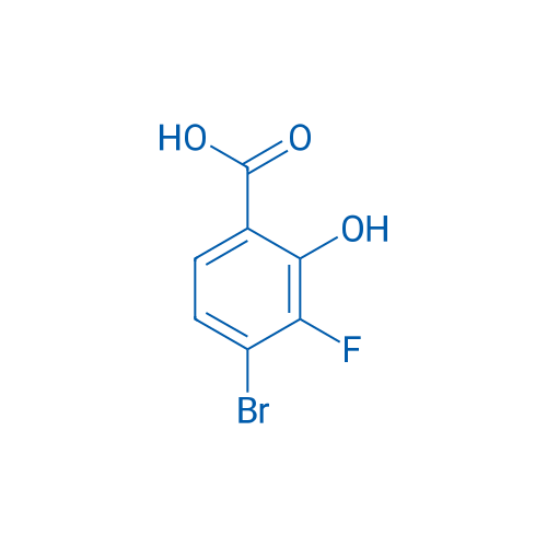 4-Bromo-3-fluoro-2-hydroxybenzoic acid 250mg