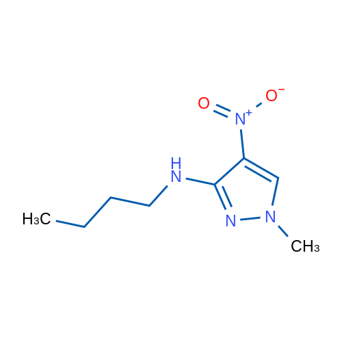 N-Butyl-1-methyl-4-nitro-1H-pyrazol-3-amine 1g