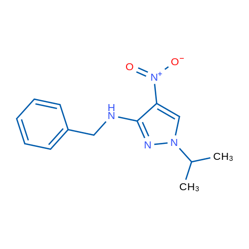 N-Benzyl-1-isopropyl-4-nitro-1H-pyrazol-3-amine 1g