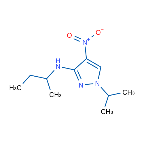 N-(sec-Butyl)-1-isopropyl-4-nitro-1H-pyrazol-3-amine 1g