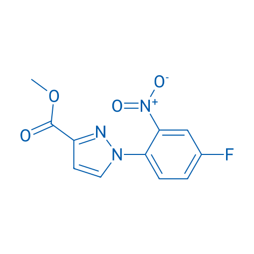 Methyl 1-(4-fluoro-2-nitrophenyl)-1H-pyrazole-3-carboxylate 5g