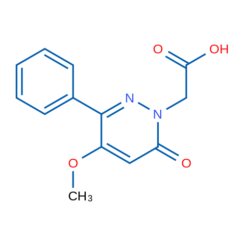2-(4-Methoxy-6-oxo-3-phenylpyridazin-1(6H)-yl)acetic acid 1g