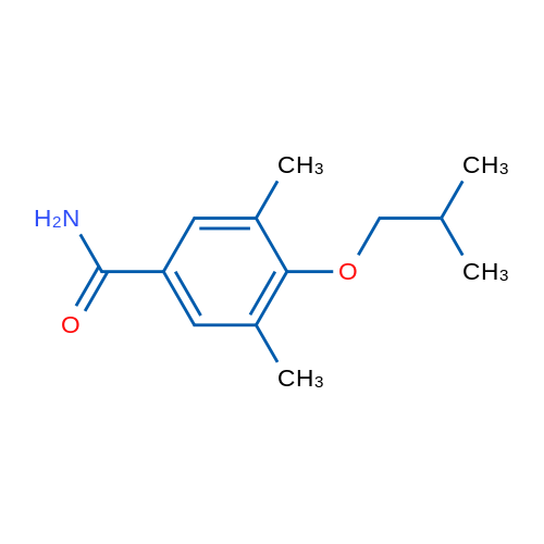 4-Isobutoxy-3,5-dimethylbenzamide 1g