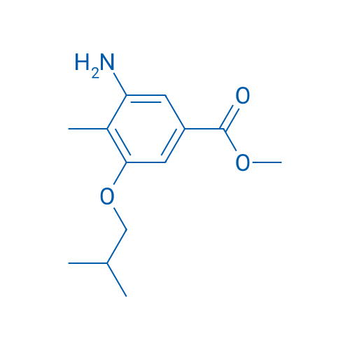 Methyl 3-amino-5-isobutoxy-4-methylbenzoate 1g