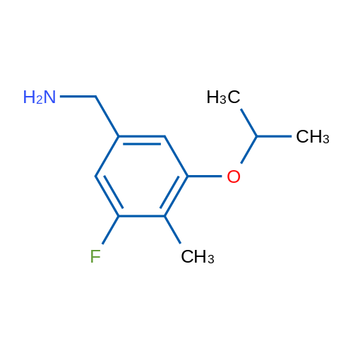 (3-Fluoro-5-isopropoxy-4-methylphenyl)methanamine 1g