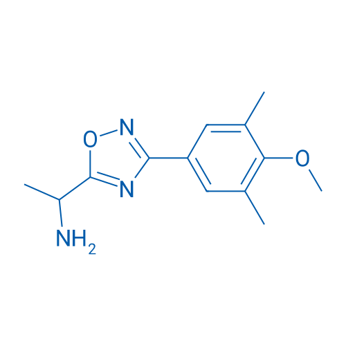 1-(3-(4-Methoxy-3,5-dimethylphenyl)-1,2,4-oxadiazol-5-yl)ethanamine 1g
