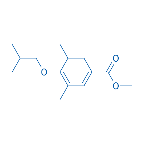 Methyl 4-isobutoxy-3,5-dimethylbenzoate 1g