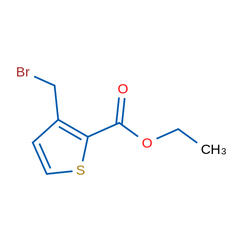 Ethyl 3-(bromomethyl)thiophene-2-carboxylate 1g