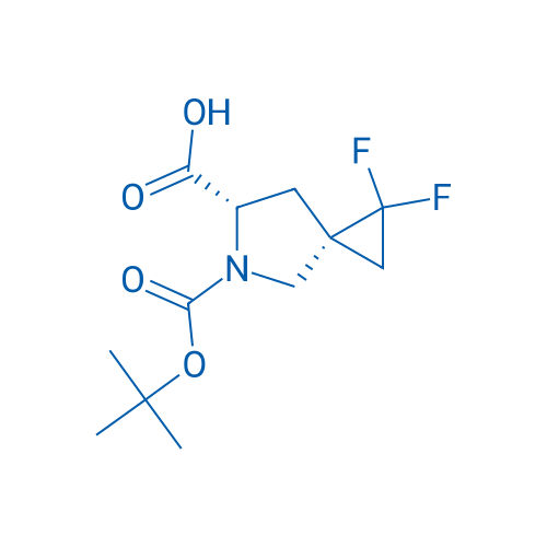 (3R,6S)-5-(tert-Butoxycarbonyl)-1,1-difluoro-5-azaspiro[2.4]heptane-6-carboxylic acid 250mg