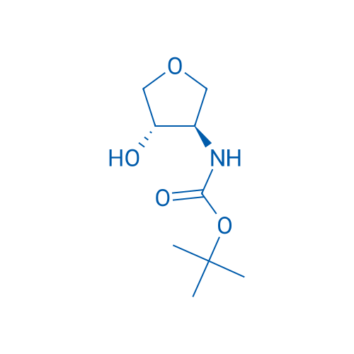 rel-tert-Butyl ((3R,4S)-4-hydroxytetrahydrofuran-3-yl)carbamate 1g