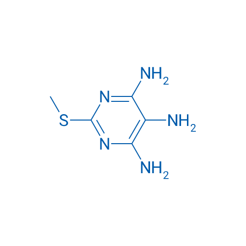 2-(Methylthio)pyrimidine-4,5,6-triamine 1g