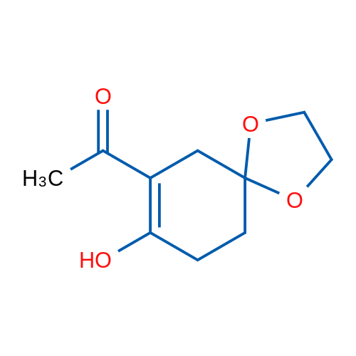 1-(8-Hydroxy-1,4-dioxaspiro[4.5]dec-7-en-7-yl)ethan-1-one 1g