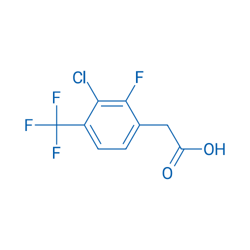 2-(3-Chloro-2-fluoro-4-(trifluoromethyl)phenyl)acetic acid 1g