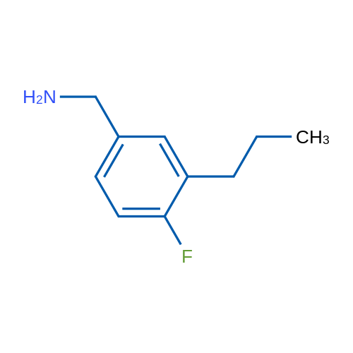 (4-Fluoro-3-propylphenyl)methanamine 1g