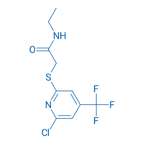 2-{[6-chloro-4-(trifluoromethyl)pyridin-2-yl]sulfanyl}-N-ethylacetamide 1g