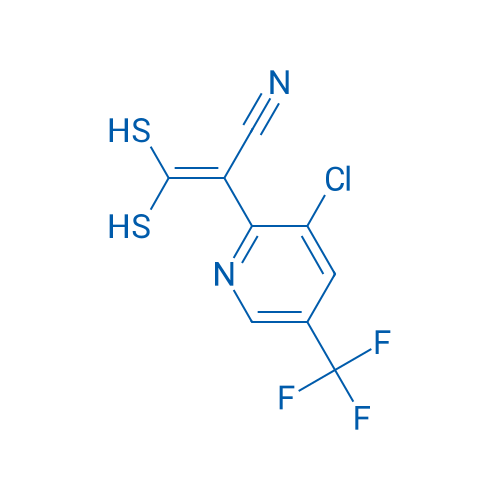 2-[3-Chloro-5-(trifluoromethyl)pyridin-2-yl]-3,3-disulfanylprop-2-enenitrile 1g
