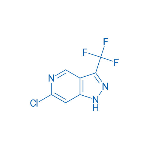 6-Chloro-3-(trifluoromethyl)-1H-pyrazolo[4,3-c]pyridine 250mg