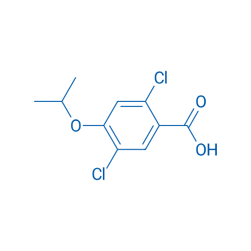 2,5-Dichloro-4-isopropoxybenzoic acid 1g