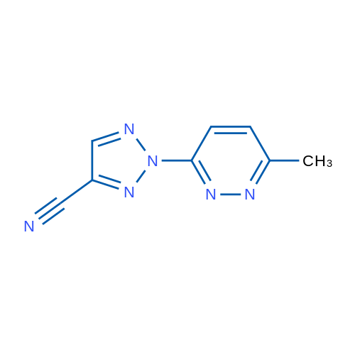 2-(6-Methylpyridazin-3-yl)-2H-1,2,3-triazole-4-carbonitrile 1g